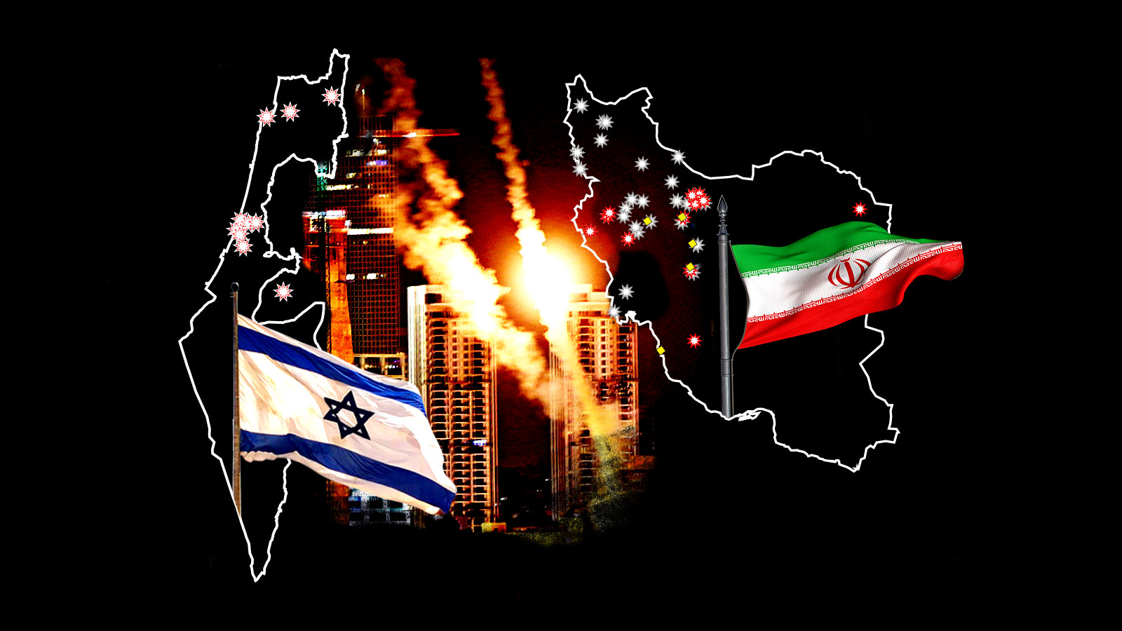 The Iran-Israel conflict in maps, video and satellite images