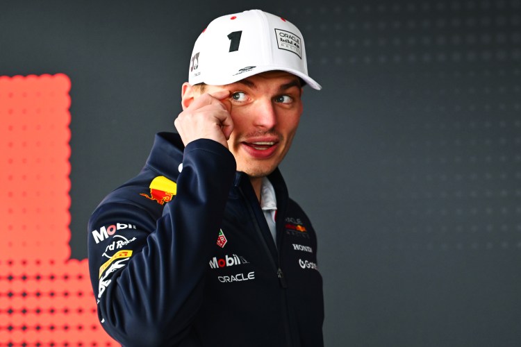 Max Verstappen at the F1 Grand Prix of Japan previews.