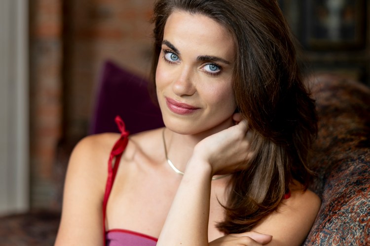 Portrait of actor Genevieve Chenneour.