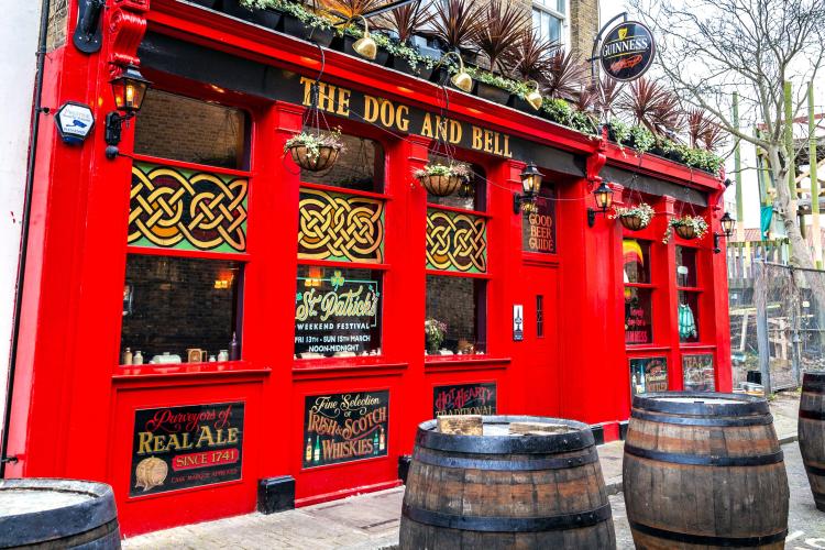 The Dog and Bell in Deptford