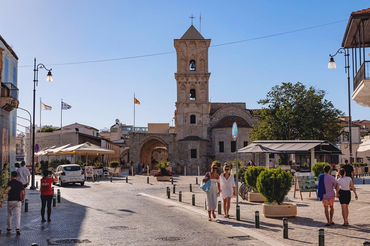 The Church of Saint Lazarus in the old town of Larnaca, Cyprus