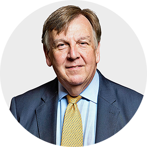 Portrait of John Whittingdale.